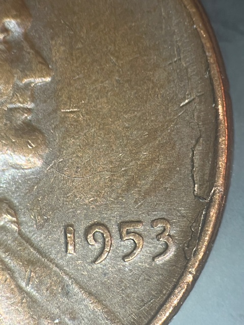 Lincoln-Cent-1953-Lamination-Problem-?